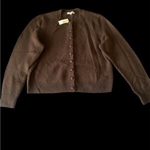 Madewell Chocolate Brown Women's sweater